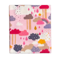 Пелюшка фланелева/ байкова (Туреччина) Хмаринка Рожевий 90/80