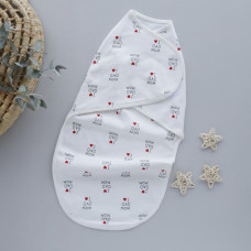 Коконпелюшка на липучці Мама тато (Інтерлок) 62 (3-6міс)