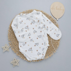 Боді довгий рукав Кохаю Mummy (Інтерлок) 56 (0-1міс)