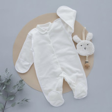 Чоловічок Молочний (Футер - з начосом) 56 (0-1міс)