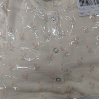 Мусліновий Чоловічок та шапочка Квіти 56 (0-1міс)