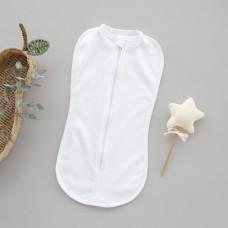 Коконпелюшка на змійці Білий (Рубчик) 56 (0-1міс)