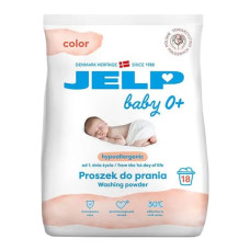 JELP Baby 0+ Гіпоалергенний мийний засіб призначений для прання кольорового 1,35кг, 18 прань