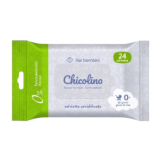 Chicolino Серветки вологі для дітей з перших днів життя, 24шт
