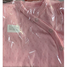 Боді короткий рукав Рожевий (Трансфер) 56 (0-1міс)