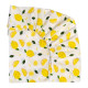 Простинка на гумці в ліжко Лимони дрібні 120/60