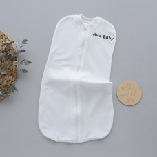 Коконпелюшка на змійці Авокадо Молочний (Інтерлок) 56-62 (0-3міс)