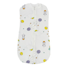 Коконпелюшка на змійці Молочний Фіолетовий (Інтерлок) 56-62