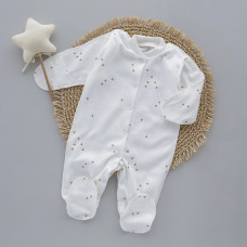 Чоловічок Трикутники Молочний (Рубчик) 62 (1-3міс)
