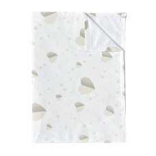 Непромокаюча пелюшка Сердечка Бежевий крупні 100/70