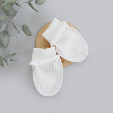 Царапки Молочний (Рубчик) 56 (0-3міс)