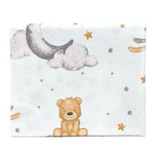 Пелюшка фланелева/байкова (Туреччина) Ведмедик Зірочка Хмаринка 90/80