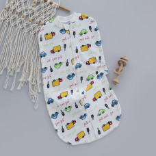 Коконпелюшка на змійці Машинки (Інтерлок) 56-62