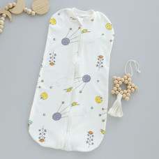 Коконпелюшка на змійці Молочний Фіолетовий (Інтерлок) 56-62