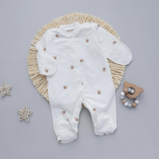 Чоловічок Лапки (Футер - з начосом) 62 (3-6міс)