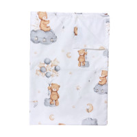 Пелюшка непромокаюча Ведмедик з кульками 50/70