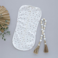 Коконпелюшка на змійці Сердечка дрібні Фіолетовий (Рубчик) 56 (0-3міс)