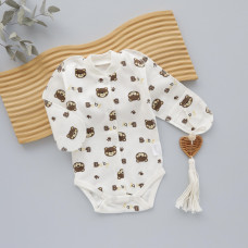 Боді довгий рукав Ведмедик Baby (Інтерлок) 56 (0-3міс)