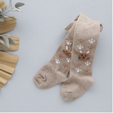 Дитячі колготки Зайчик Темно-Бежевий 0-1р