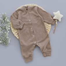 Чоловічок Темно-бежевий (Рубчик) 68 (6-9міс)