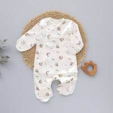 Чоловічок Їжачки на Молочному (Рубчик) 56 (0-3міс)