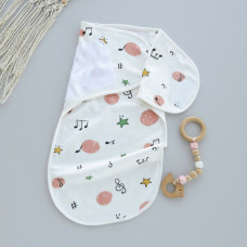 Коконпелюшка на липучці Ноти (Інтерлок) 56-62