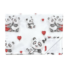 Непромокаюча пелюшка Панди Сердечка 50/70