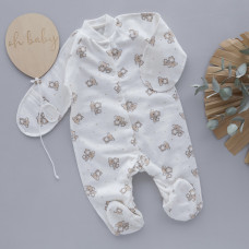 Чоловічок Коали (Футер - з начосом) 56 (0-3міс)