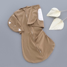 Коконпелюшка на змійці та липучці Кавовий (Рубчик) 56-62