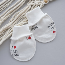 Царапки Кохаю мама тато (Футер - з начосом) 56 (0-3міс)