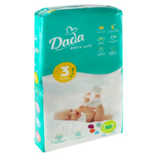 Підгузники Dada Extra Soft 3 (4-9кг) 50шт midi