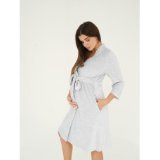 Халат велюр для вагітних та годування 