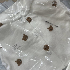 Чоловічок Ведмедик мордочки (Футер- з начосом) 56 (0-1міс)