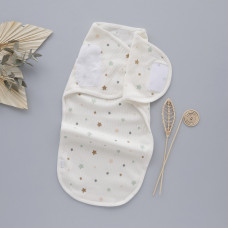 Коконпелюшка на липучці Зірки (Рубчик) 56-62 (0-3міс)