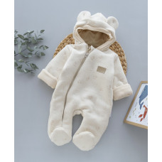 Комбінезон із капітона (утеплення Синтепух) Лапки +15 до 0, 62 (3-6міс)