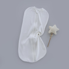 Коконпелюшка на змійці Молочний (Рубчик) 56-62