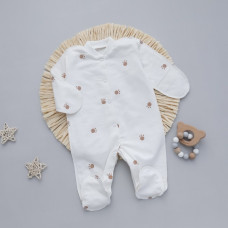 Чоловічок Лапки (Футер - з начосом) 56 (0-1міс)