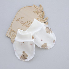 Царапки Коала Рожевий (Футер - з начосом) 56 (0-3міс)