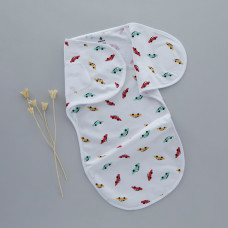 Коконпелюшка на липучці Машинки (Футер- з начосом) 56-62