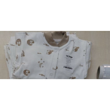 Чоловічок Їжачки (Футер - з начосом) 56 (0-3міс)